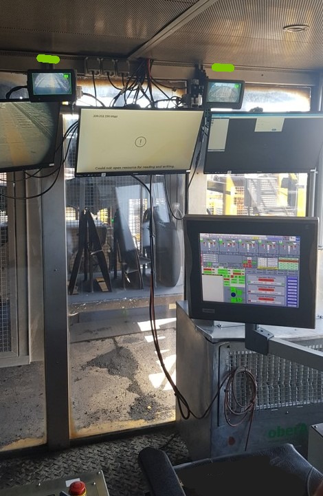 Operator detection area